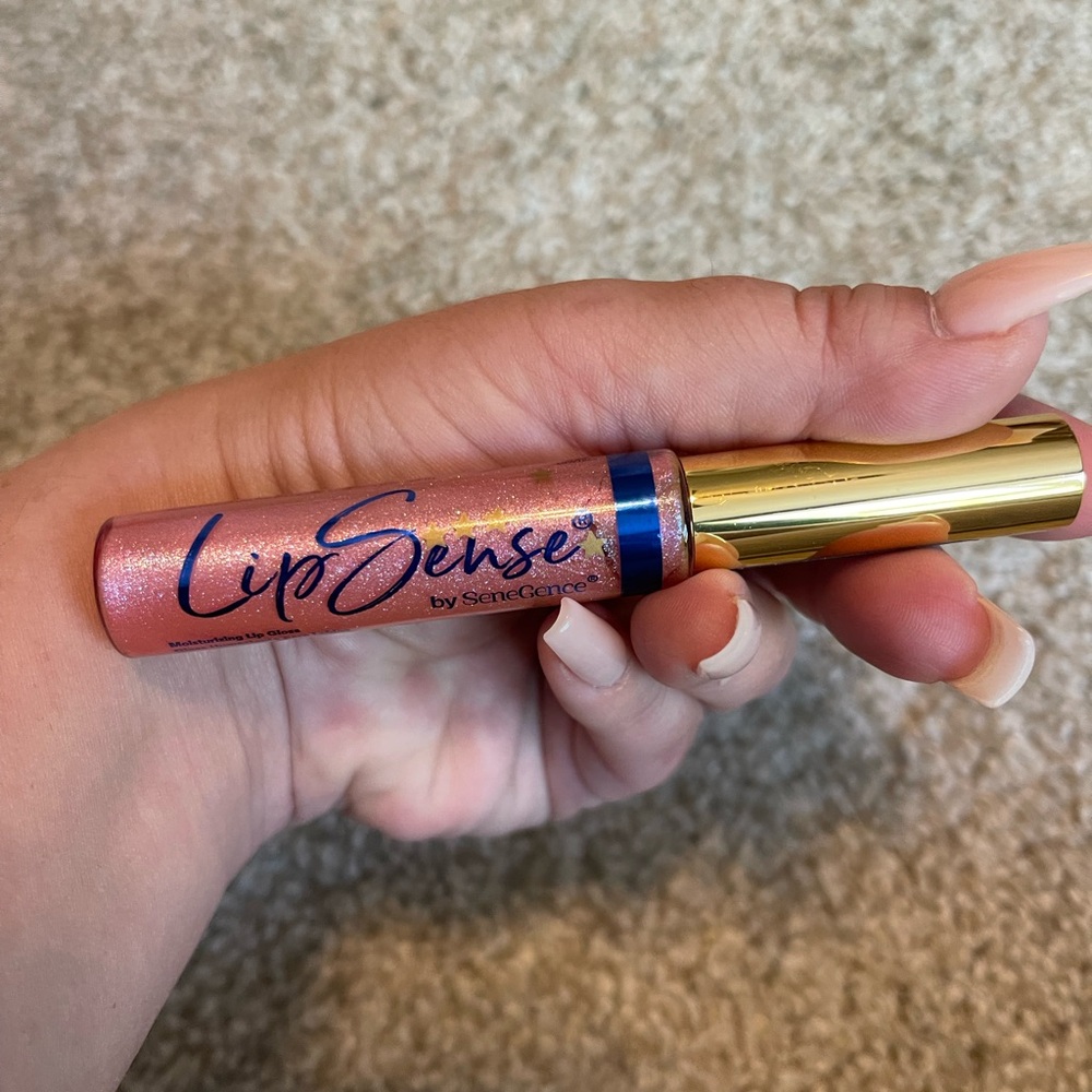 SeneGence LipSense Shimmering Pink Lip Gloss “Libra Sign” limited edition NEW